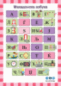 Preview: Mazedonisches kyrillisches Alphabet - Poster DIN A1