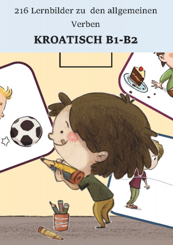 108 Lernkarten zu den allgemeinen Verben - Kroatisch